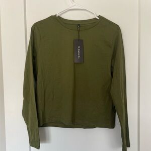 NWT - TRENDYOL Khaki Long Sleeve Tee – Size M